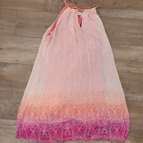 Emma & Michele Coral and Peach Dress - Picture 4 of 4